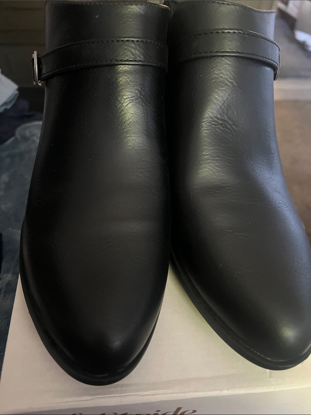 Life Stride Black Women's Ankle Booties